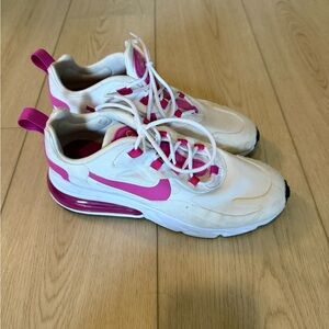 Nike White and Pink Sneakers